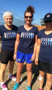 Robyn Ashley, Heather Dunne and Rachel Koopu - Solomon Islands