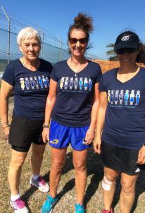 Robyn Ashley, Heather Dunne and Rachel Koopu - Solomon Islands
