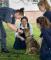 School Kids with Police Puppy - Auckland