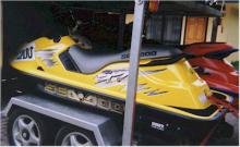 1999 Seadoo SPX 800cc. Yellow and black.