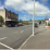 Taihape panorama: The police station is on the left, the Ad-Deen Mosque on the right.