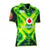 Front view of the Vodafone Warriors' jersey worn by Mr Smith