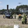 Unloading the cannabis