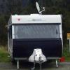 Photograph of stolen Leisure Line caravan