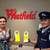 Constable Trevor Gurney with Westfield Riccarton Centre Manager Helen Ronald