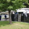 The Wall of Remembrance is located at the NZ Police Dog Training Centre