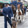 Police dogs and horses take part in Pay Parade