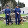 Const Scott Gosnell (Hamilton) and McCaw with Const Dave Balck and Lomu (Rotorua).  