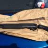 A shotgun recovered by Police during the investigation