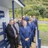 Staff and members of the local Iwi from Rongomaiwahine and Trustee representation from Kaiuku marae, who attended