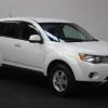 Police are seeking sightings of a white Mitsubishi Outlander, similar to the vehicle pictured