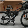 The bike of missing man Michael Yewen