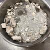 Seized methamphetamine concealed in a stell plate compactor.