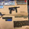 Operation Cobalt staff seized a firearm, ammunition and cash at a Browns Bay address