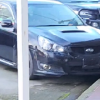 Black Subaru Legacy saloon, sought for Masterton aggravated burglary