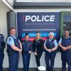 Team photo, Wainuiomata Community Police Centre