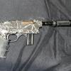 This firearm was located and seized during the search warrant