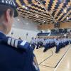 Wing 378 perform the haka at graduation