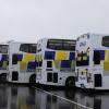 You'll see these buses across Auckland for the next 12 weeks