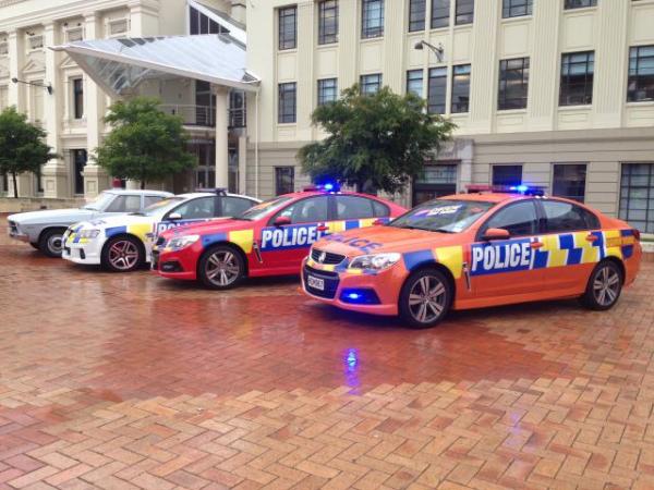 The past, present and future of road policing, revealed in Civic Square today.