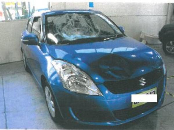 Police need to find the person hit by this car on Sunday 29 March 