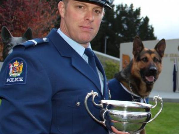 2014 patrol dog champions Senior Constable Ben O'Connor and Ox from Wellington are out to defend their title.