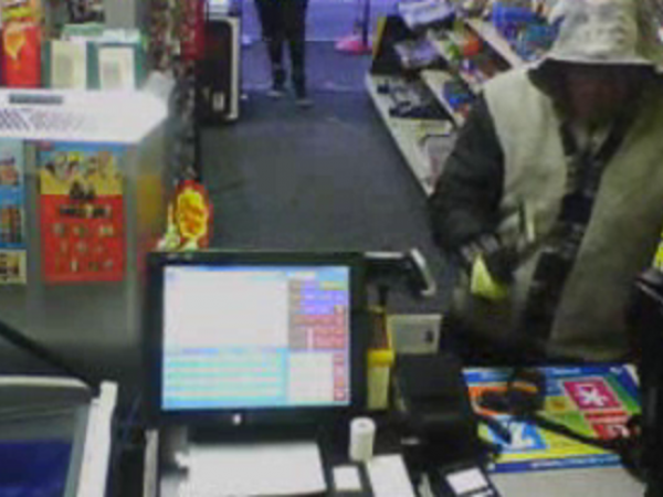 One of the men police would like to speak to in relation to the robbery