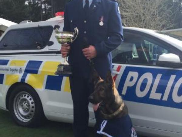 Senior Constable Blair Spalding and Rush