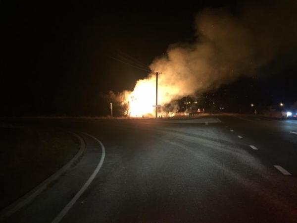 Fire at Koramako Corner, Clyde