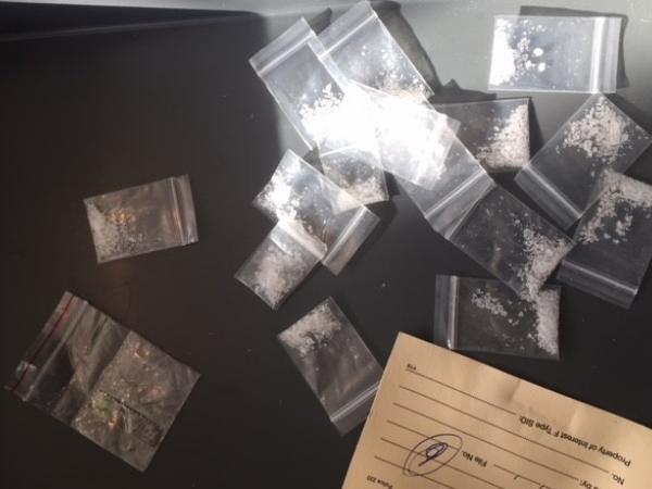 Methamphetamine was also recovered in the search warrants.