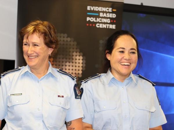 From left: Superintendent Lauano Sue Schwalger, Superintendent Tusha Penny