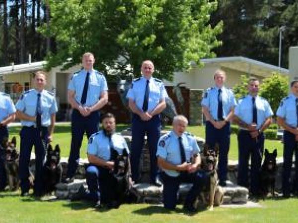 Police Dog Graduation December 