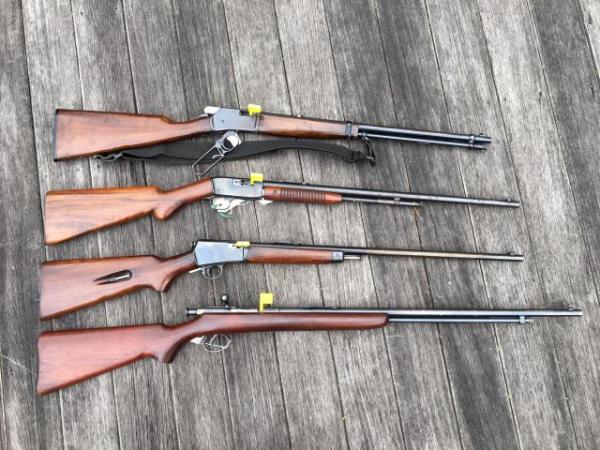 Examples of firearms that can be modified