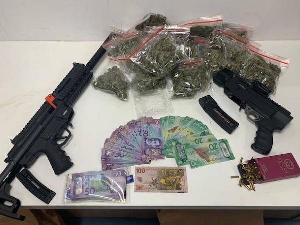 Items seized at yesterday's warrant