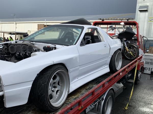 Police seized four vehicles including a Harley Davidson MC