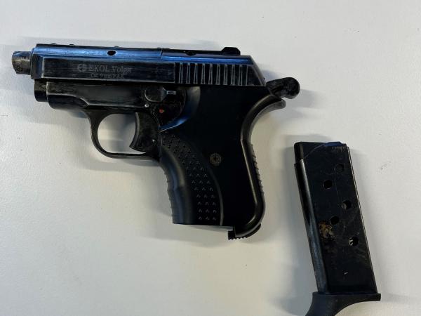 Firearm seized