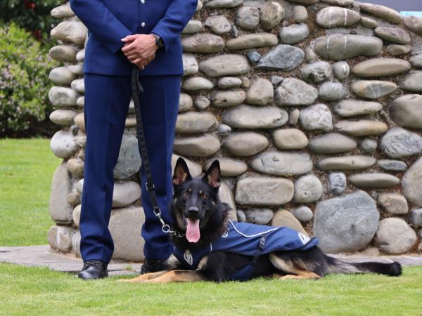 Police patrol dog graduation
