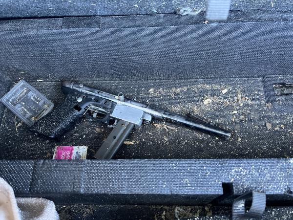 Firearm seized