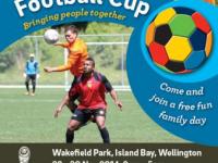 The New Zealand Communities Football Cup poster