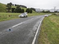 image of scene looking towards the Teddington intersection