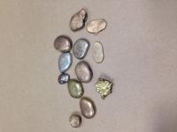 Melted down gold from stolen jewellery