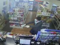 CCTV still of alleged offender during an attempted robbery