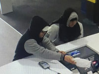 The men entered the store at 1.20 pm on Friday 6 October, 2017