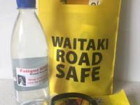 Waitaki Road Police combat fatigue with roadside barbecue