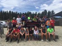 Police and school students take on Otago Rail Trail