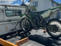 Impounded Motorcycle